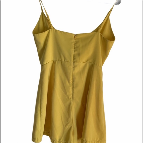 SuperDown Yellow women’s romper Size XS - Picture 6 of 6